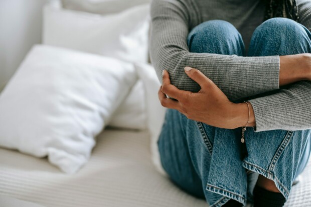 femme triste
